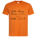 Tshirt ❋ ALCOOL = SPORT ❋