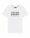 Tshirt ❋ TU ES LE SOLEIL DE MES NUITS ❋